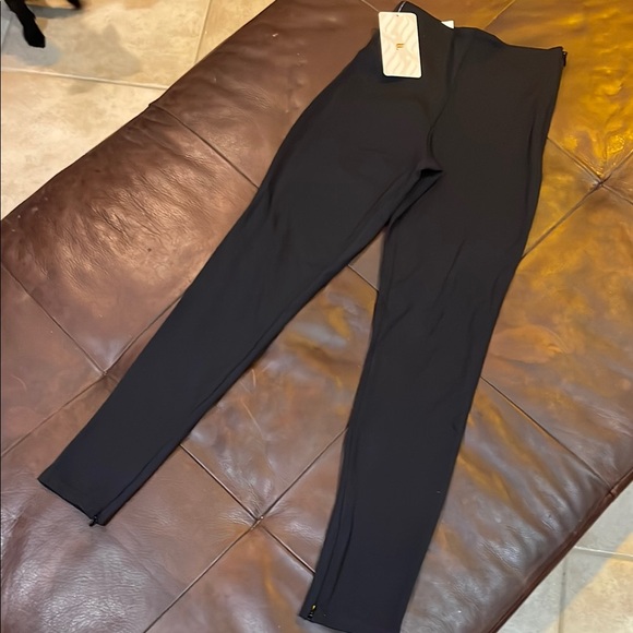 Fabletics Pants - Fabletics Ponte Skinny Zip-Split Women's Black Pants